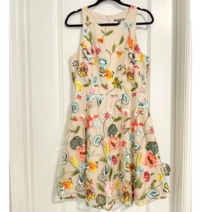 Floral Embroidered Dress | Gianni Bini Size 12